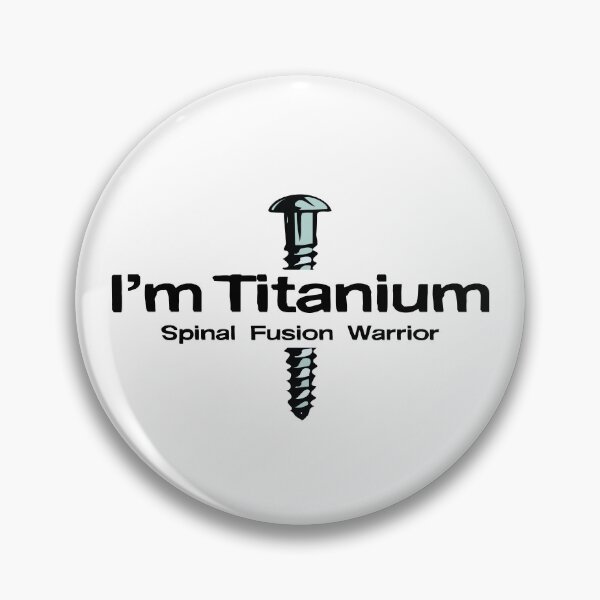 Item preview, I Am Titanium spinal fusion warrior designed and sold by Oblivyum.