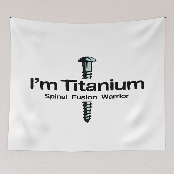 Item preview, I Am Titanium spinal fusion warrior designed and sold by Oblivyum.