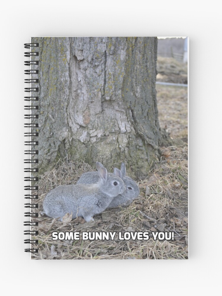 Thumbnail 1 of 3, Journal, Some Bunny Loves You! designed and sold by TanyaHammond.
