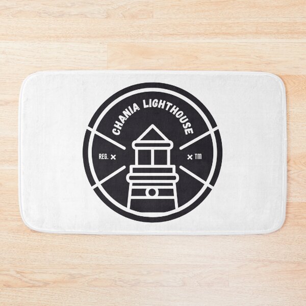 Item preview, Chania Lighthouse in Crete, Greece, Europe - Vintage Logo designed and sold by Vintage-TM.