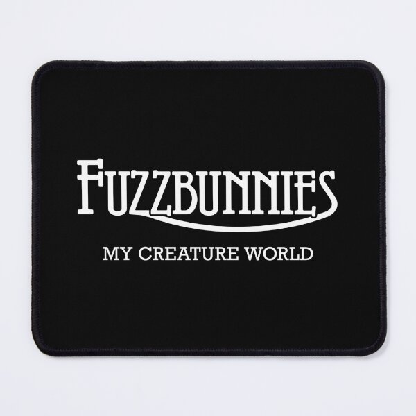 Item preview, Fuzzbunnies: My Creature World (white print) designed and sold by Fuzzbunnies merchandise.