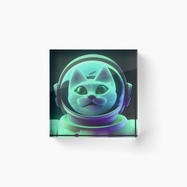 Item preview, SpaceCat Spiff designed and sold by CosmicBee.