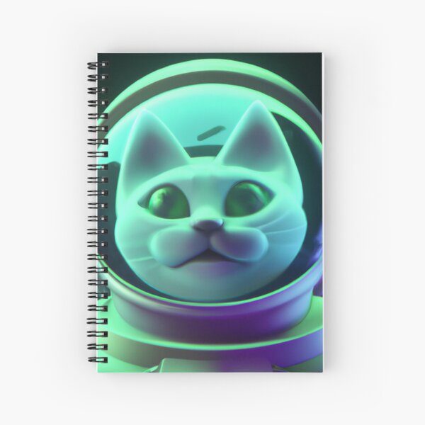 Item preview, SpaceCat Spiff designed and sold by CosmicBee.