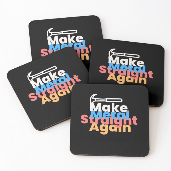 Item preview, Make Metal Straight Again designed and sold by kakashi-sama.