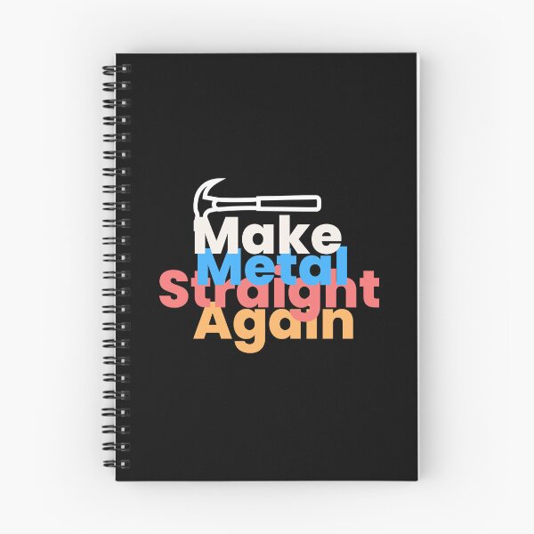 Item preview, Make Metal Straight Again designed and sold by kakashi-sama.