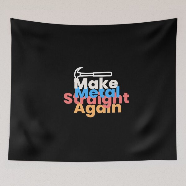 Item preview, Make Metal Straight Again designed and sold by kakashi-sama.