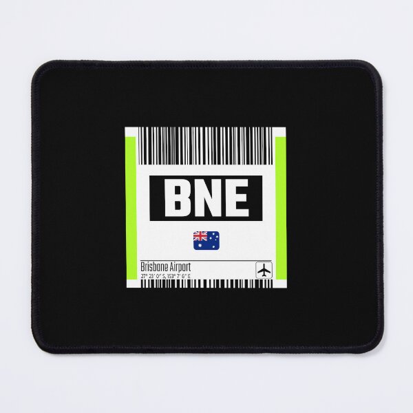 Item preview, Brisbane (BNE) Airport Luggage mini travel Tag designed and sold by LeddsoDello.