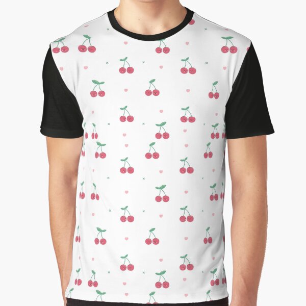 Vista previa del artículo con la obra «cherries Heart», diseñado y vendido por Shop-Style88.