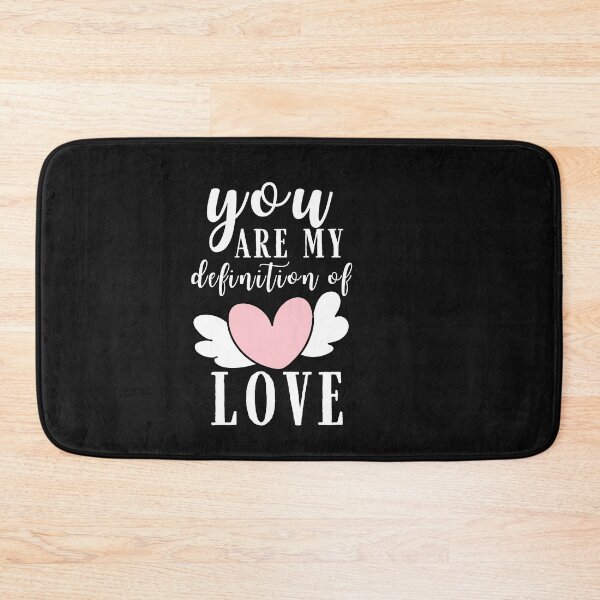 Item preview, You are My Definition of Love Typography Valentine's Day Romantic Quote designed and sold by thedazzlingmonk.