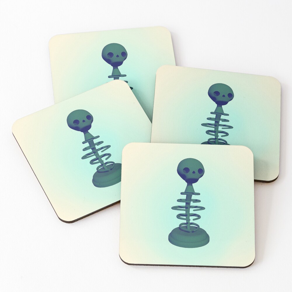 Item preview, Coasters (Set of 4) designed and sold by Mewwilljun.