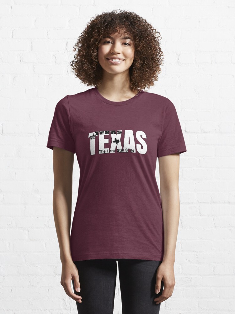 Women's Pink Dallas Cowboys Lone Star State T-Shirt