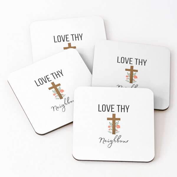 Item preview, Love Thy Neighbour Christian designed and sold by scoutsunlimited.