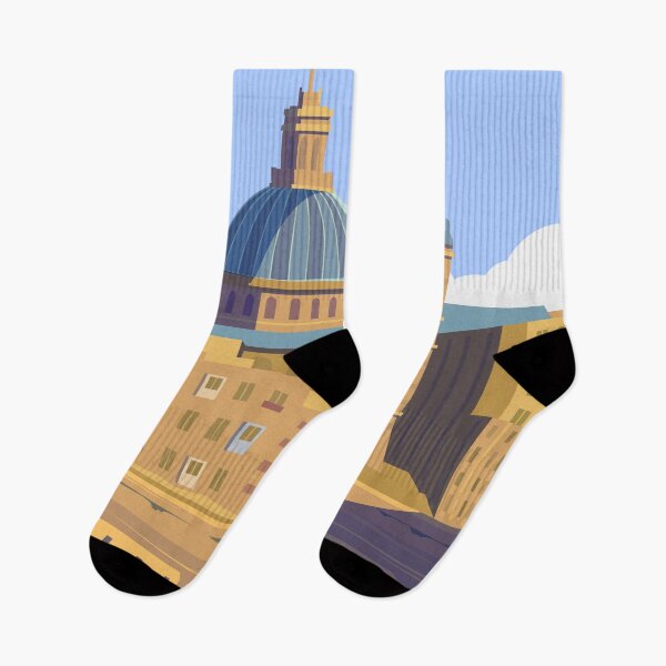 Item preview, Valletta Malta Travel Vintage Art designed and sold by KrisSidDesigns.