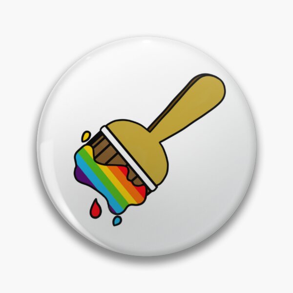 Item preview, Neopets Pride Paintbrush designed and sold by Sian Elizabeth Ann.