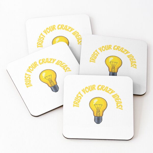 Item preview, Trust your Crazy Ideas T-Shirts and accessories  designed and sold by FunPurchase.