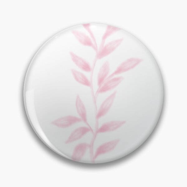 Item preview, pink watercolor leaves designed and sold by flowerheadria.