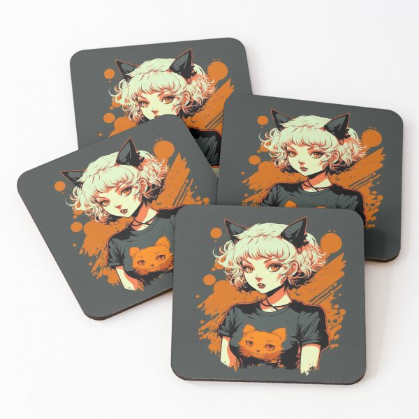 Item preview, Cute Bity catgirl ฅ/ᐠ. ̫ .ᐟ\ฅ designed and sold by RedThing.