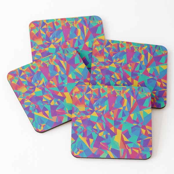 Item preview, Picture of colorful pyramids in Victor Vasarely style designed and sold by LaszloToth.