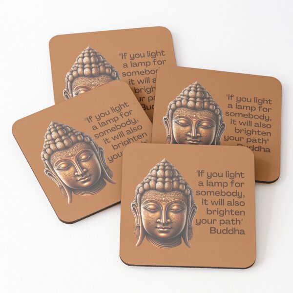 Item preview, Buddha - If you light a lamp for somebody, it will... designed and sold by RetComly.