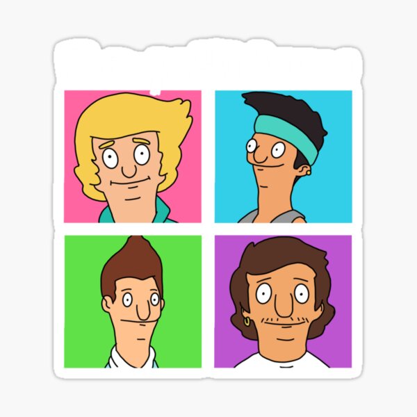 Louise Belcher Sugar Skull Sticker Bob's Burgers –