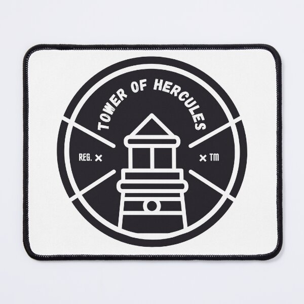 Item preview, Tower of Hercules Lighthouse in A Coruña, Galicia, Spain, Europe - Vintage Logo designed and sold by Vintage-TM.