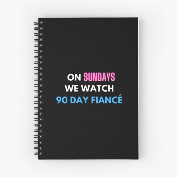 Item preview, Reality Tv On Sundays We Watch 90 Day Fiance | Dark Background designed and sold by embaarc.