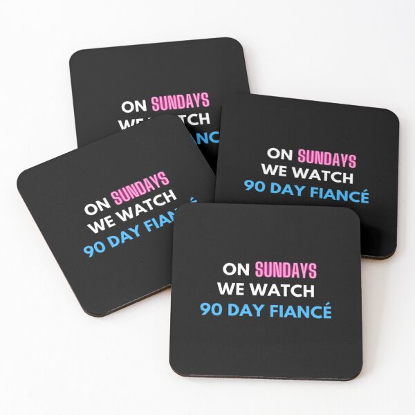 Item preview, Reality Tv On Sundays We Watch 90 Day Fiance | Dark Background designed and sold by embaarc.
