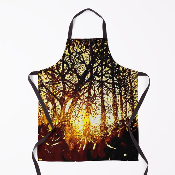 Item preview, Golden Enchanted Forest designed and sold by SoulArtSara.