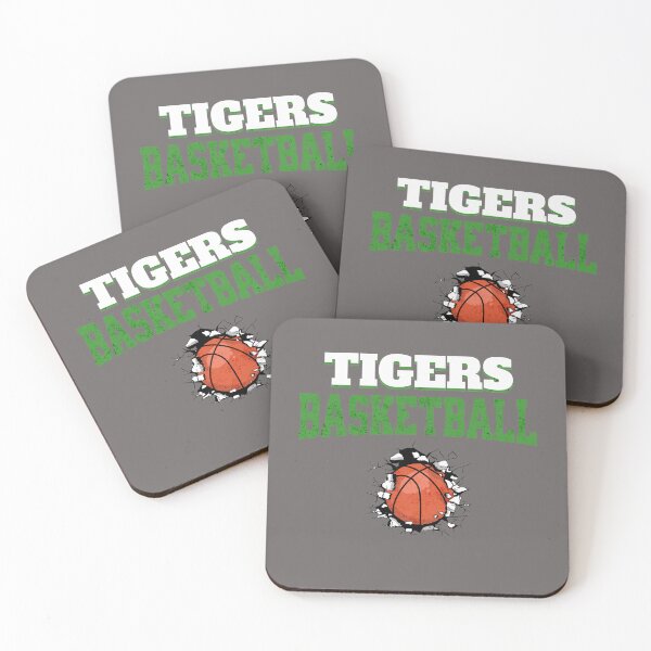 Item preview, Tigers Basketball Ball Thru Wall designed and sold by The Jackalope.