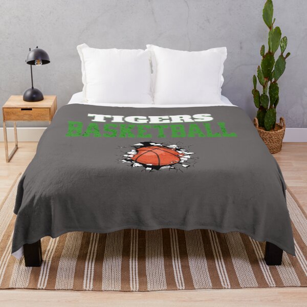 Item preview, Tigers Basketball Ball Thru Wall designed and sold by The Jackalope.