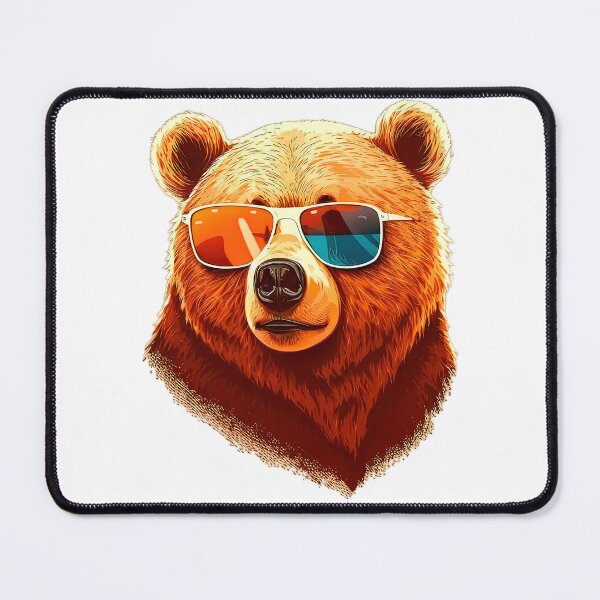 Item preview, Fun Glasses Bear designed and sold by Prilidiarts.