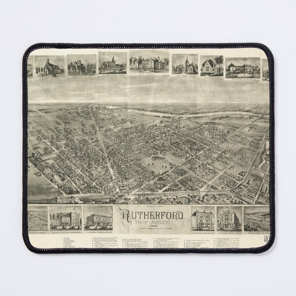Item preview, Rutherford, New Jersey (1904) designed and sold by allhistory.