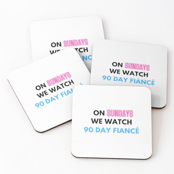 Item preview, Reality Tv On Sundays We Watch 90 Day Fiance | Light Background designed and sold by embaarc.