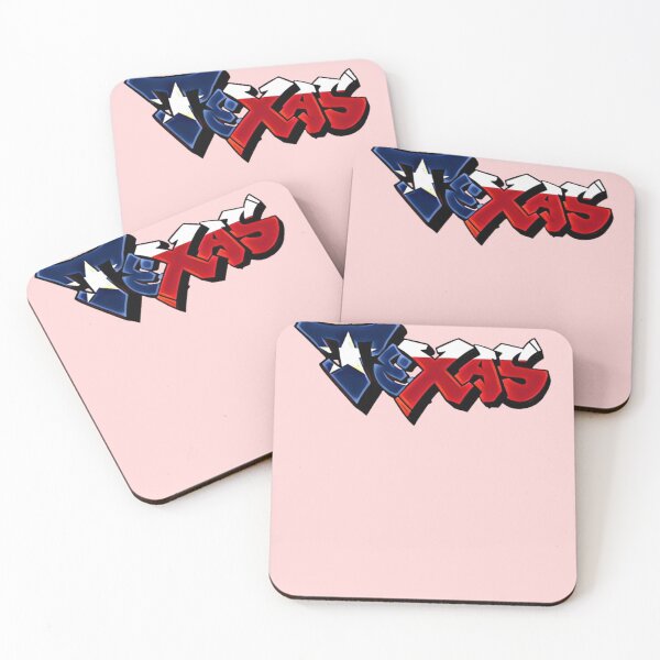 Item preview, Texas Annexation Flag Graffiti - Pink designed and sold by Dude  Stuff.