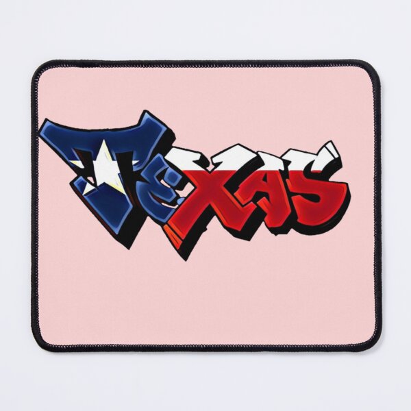 Item preview, Texas Annexation Flag Graffiti - Pink designed and sold by Dude Stuff.