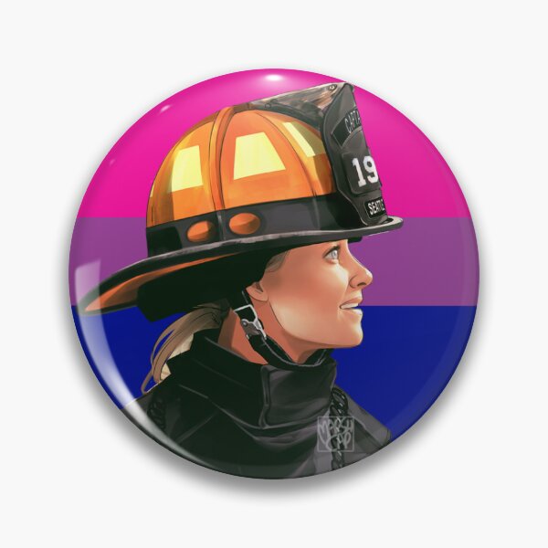 Item preview, Captain Maya Bishop BPride Pin designed and sold by marshcap.