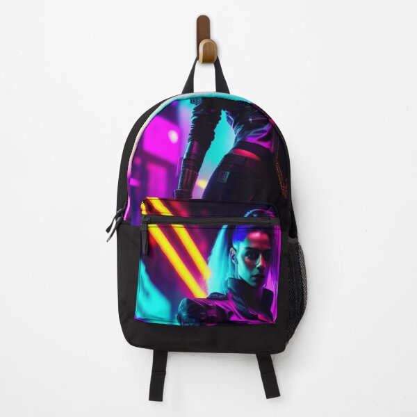 Item preview, Neon Cyberpunk Girl designed and sold by Basunat.