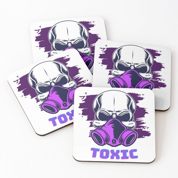 Item preview, toxic skull designed and sold by DrawNeres.