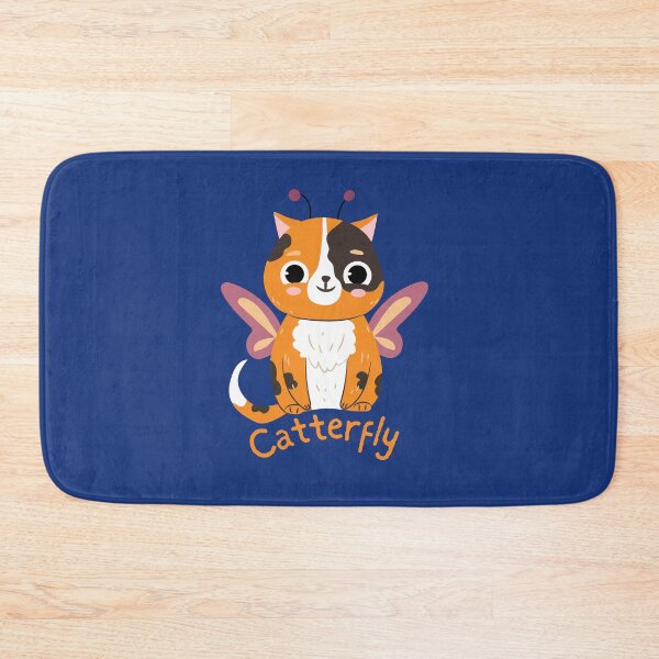 Item preview, Catterfly Cute Cat Design for Cat Lovers and Butterfly Lovers designed and sold by tranquilbeach.