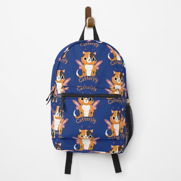 Item preview, Catterfly Cute Cat Design for Cat Lovers and Butterfly Lovers designed and sold by tranquilbeach.