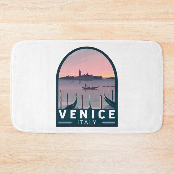 Item preview, Venice Italy Travel Retro Emblem designed and sold by KrisSidDesigns.