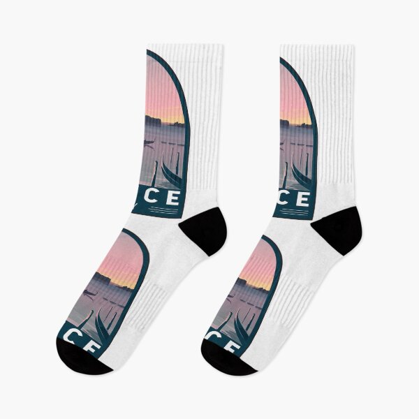 Item preview, Venice Italy Travel Retro Emblem designed and sold by KrisSidDesigns.