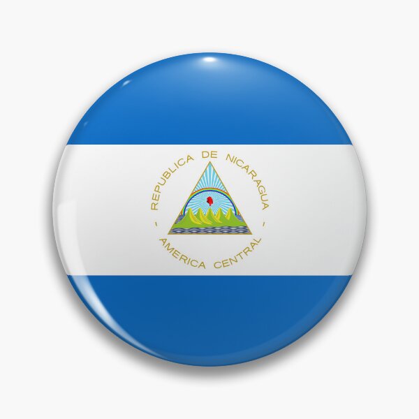 Item preview, NICARAGUA Flag Gifts, Masks, Stickers & Products designed and sold by mpodger.