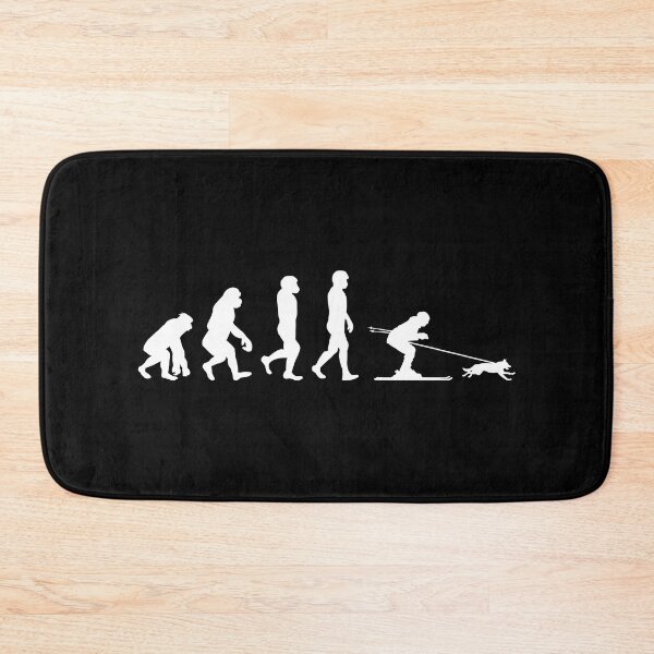 Item preview, Dog Skijoring Skiing Winter Sport Evolution designed and sold by CuteDesigns1.