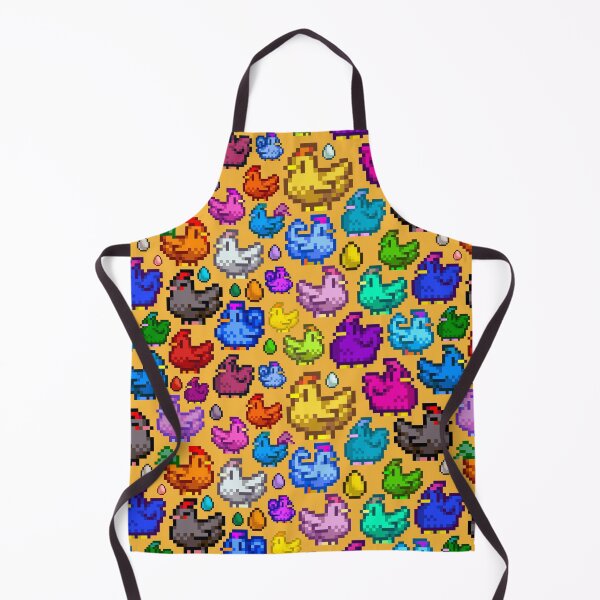Item preview, Rainbow Pixel Chickens AOP designed and sold by spookyhobbit.
