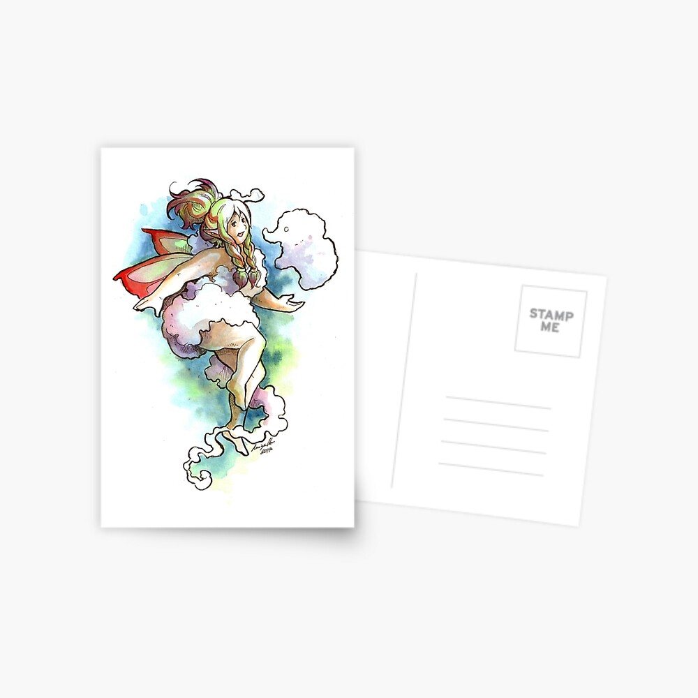 The Fat Fairy Postcard