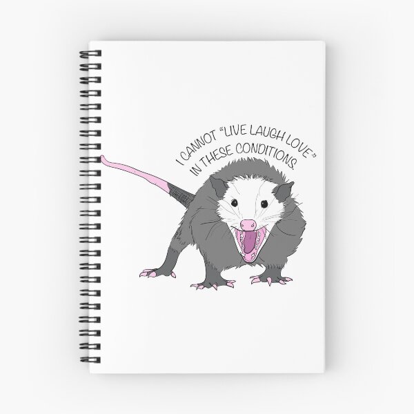 Item preview, Opossum Live Laugh Love designed and sold by OlivDesignsCo.