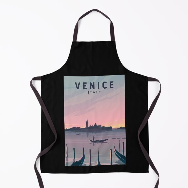 Item preview, Venice Italy Travel Vintage Art designed and sold by KrisSidDesigns.