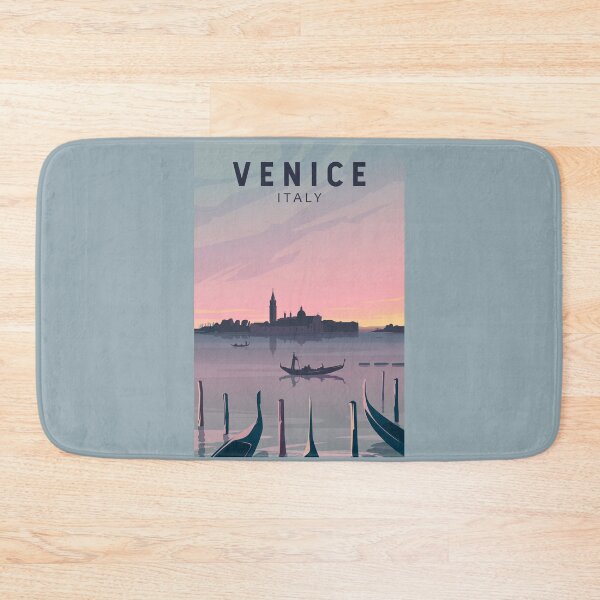 Item preview, Venice Italy Travel Vintage Art designed and sold by KrisSidDesigns.