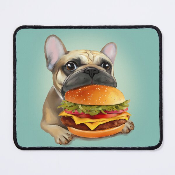 Item preview, This Cute French Bulldog Proves That Dogs Can Love Fast Food Just As Much As Humans! designed and sold by Collagedream.